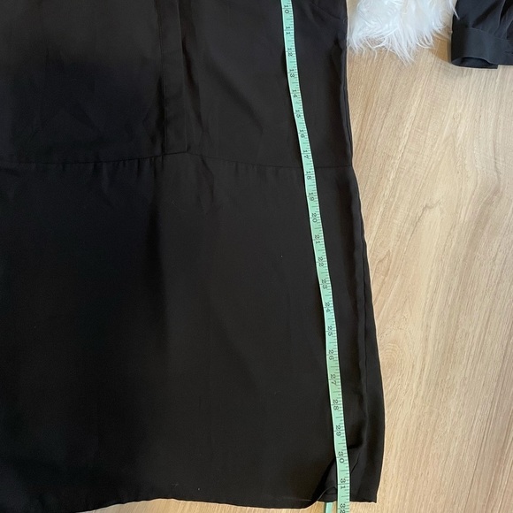 Romeo + Juliet Couture Black Sheer Tunic Blouse - Picture 11 of 12